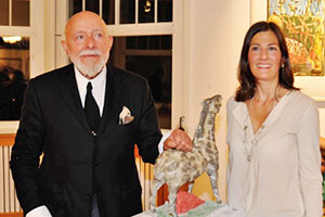 Markus Lüpertz und Andrea Seiz