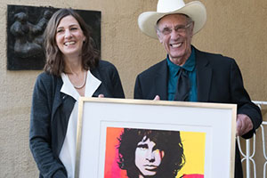 James F. Gill mit Andrea Seiz